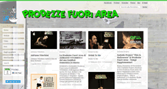 Desktop Screenshot of prodezzefuoriarea.com